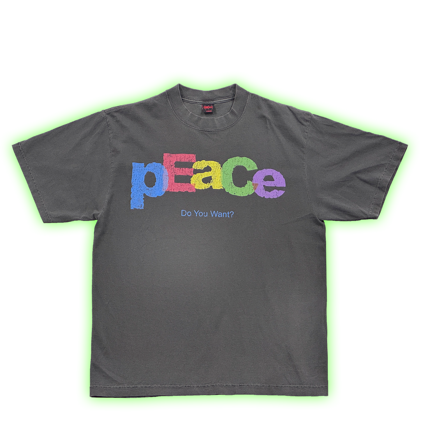 "Peace" Washed Vintage T-Shirt