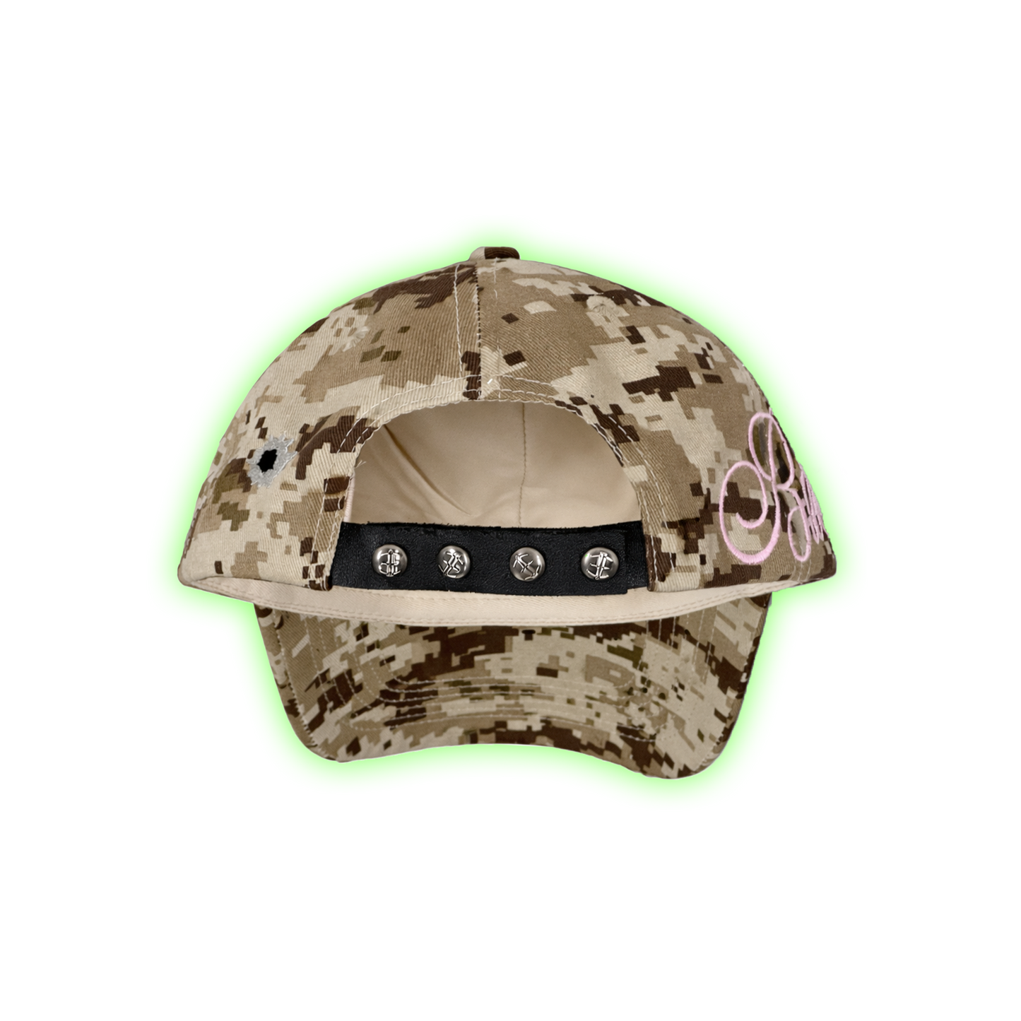 "BitetheBullet" Embroidered Hat