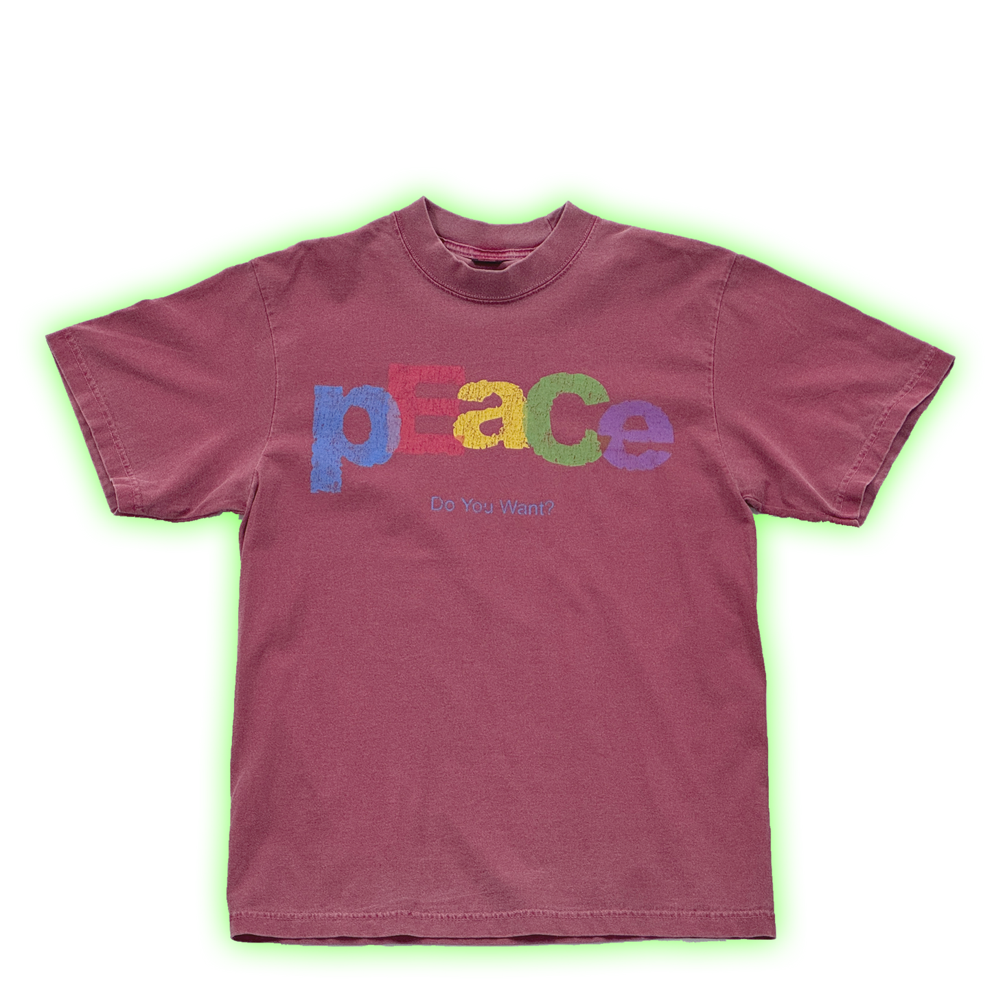 "Peace" Washed Vintage T-Shirt