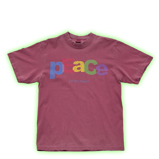 "Peace" Washed Vintage T-Shirt