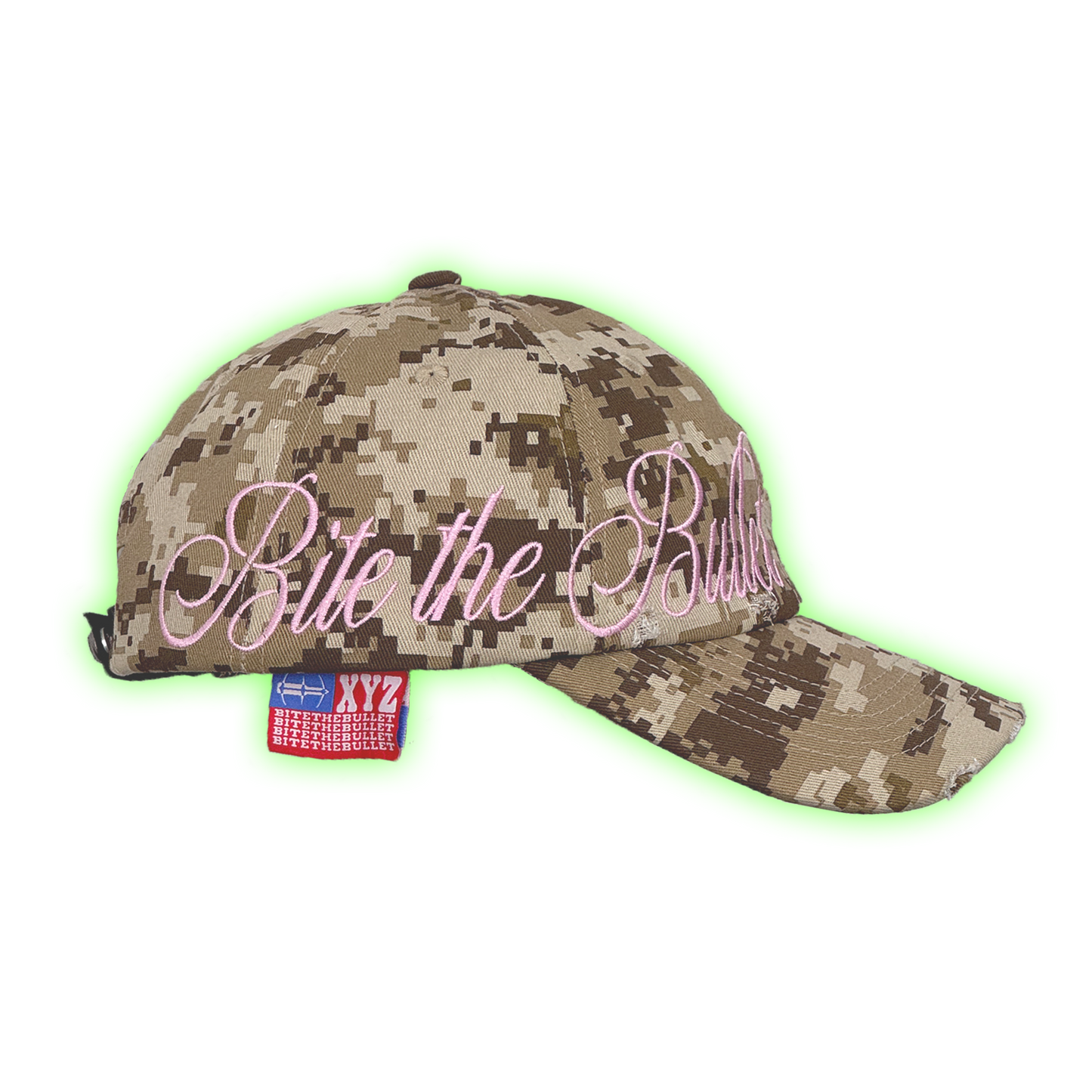 "BitetheBullet" Embroidered Hat